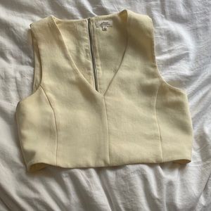 Cream Wilfred Crop - Small